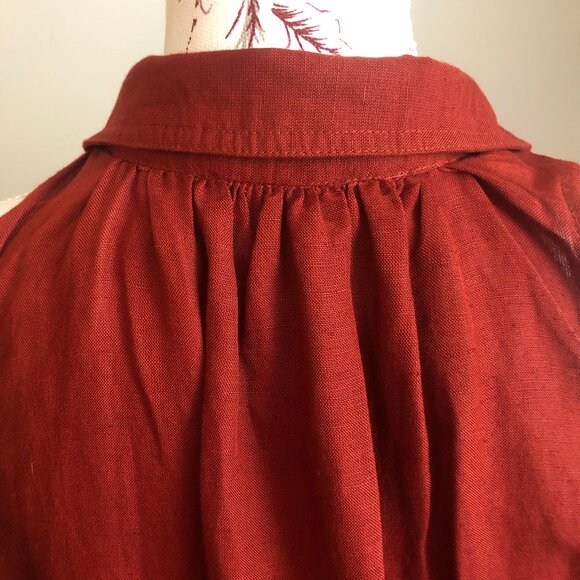 🍂 Sundance Rust-Red Maxi Dress – Size XL 🍂 - Picture 6 of 16
